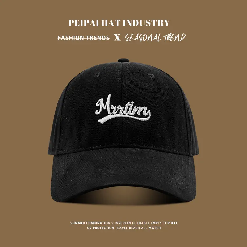 Mortmen Embroidered Baseball Cap Beige - Image 2