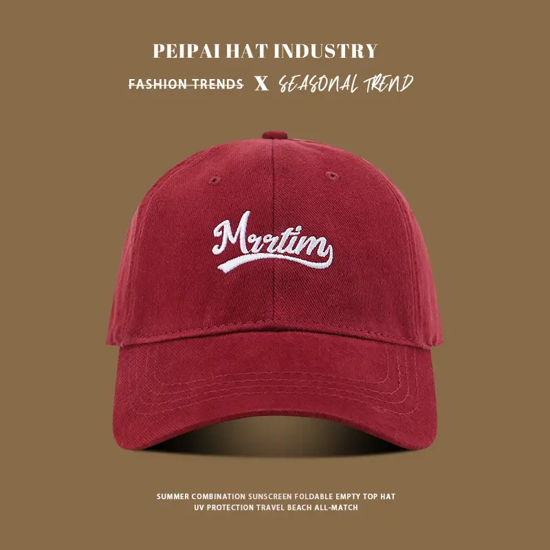 Mortmen Embroidered Baseball Cap Beige - Image 4
