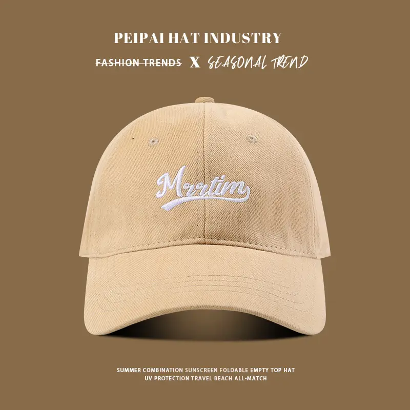 Mortmen Embroidered Baseball Cap Beige - Image 7