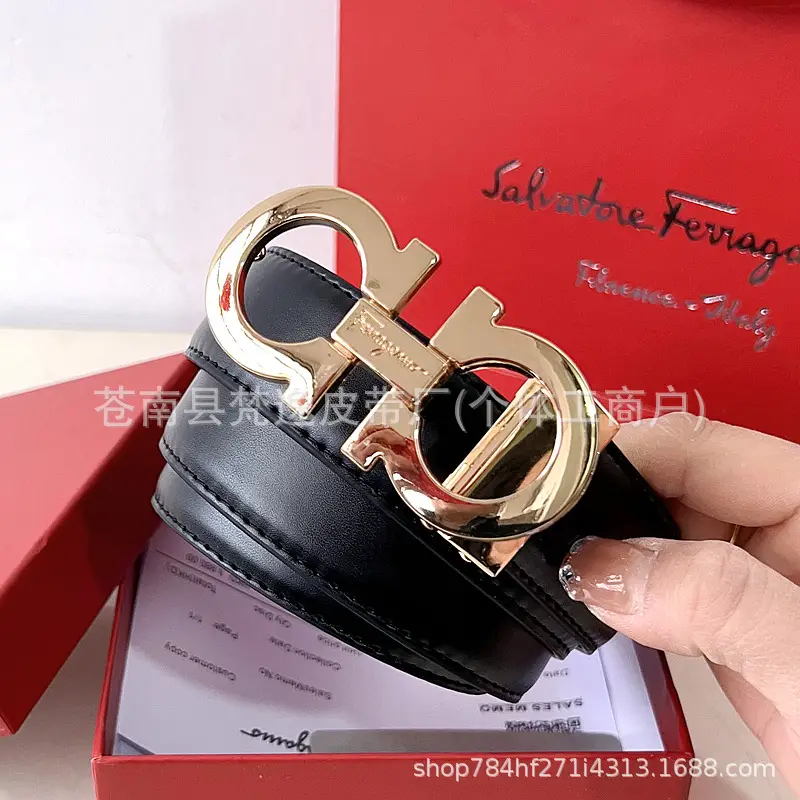 Men's Genuine Leather Belt with 8-Shaped Buckle - Image 13