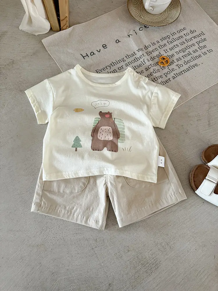Boys Cotton Cartoon Shorts Summer 2026 - Image 3