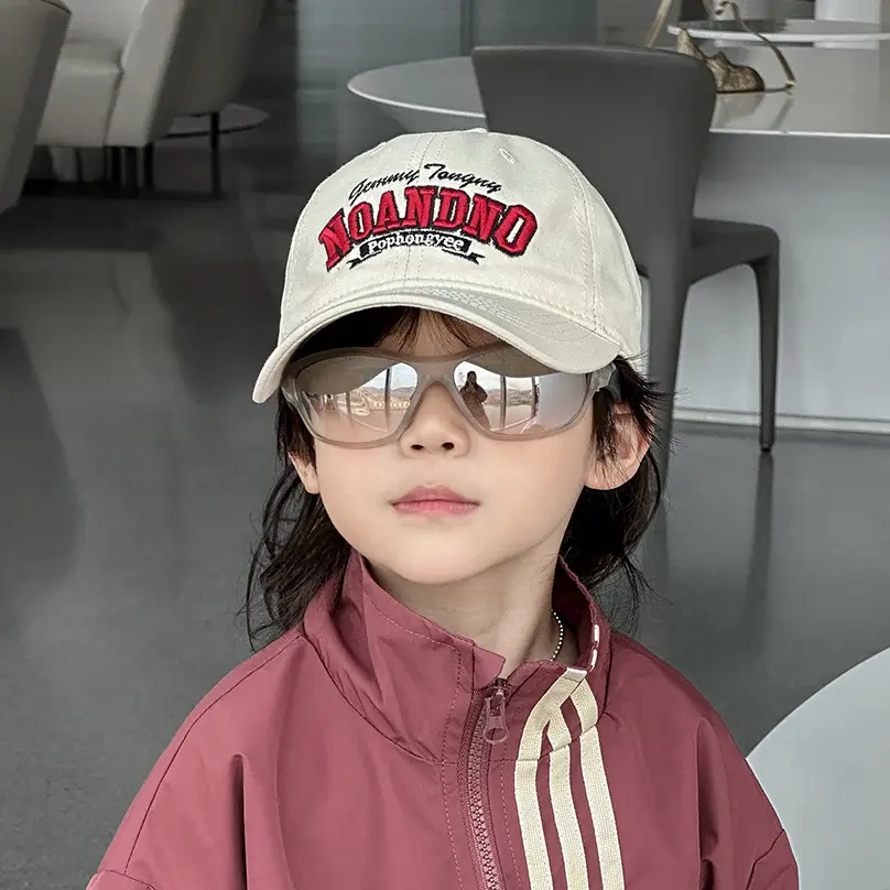Noidro Retro Cap for Boys Beige 2025 - Image 4