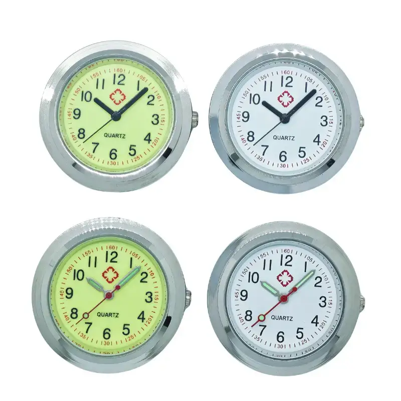 Quartz Watch with White Luminous Face & Black Needle - Image 9