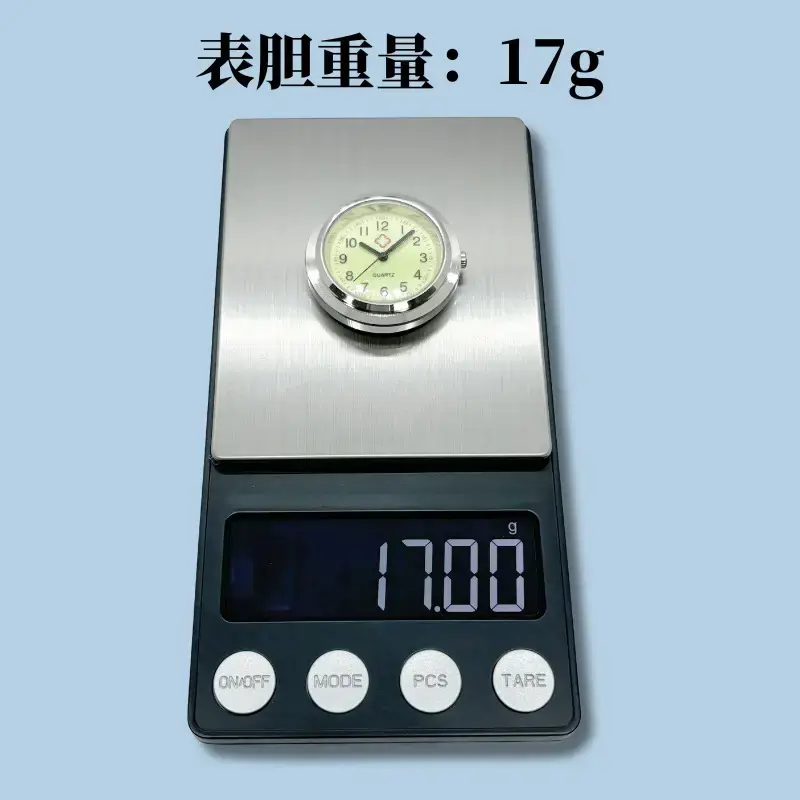 Quartz Watch with White Luminous Face & Black Needle — feature 3