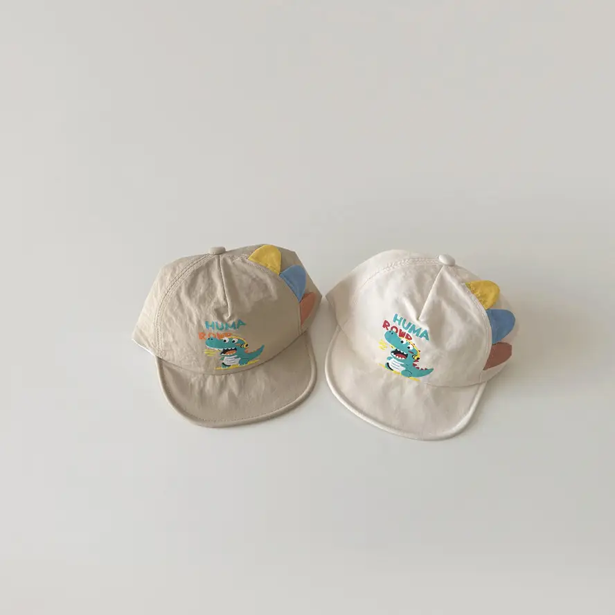 Baby Hat Blue Cartoon Dinosaur Sunshade - Image 6