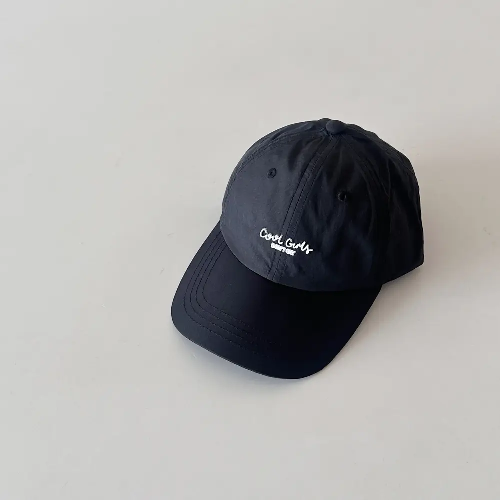 White Letter Sunscreen Cap for Kids Spring Summer - Image 3