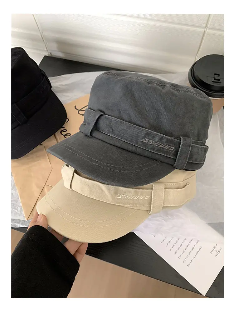 Vintage Distressed Women Flat Cap Spring Summer 2026 — feature 11