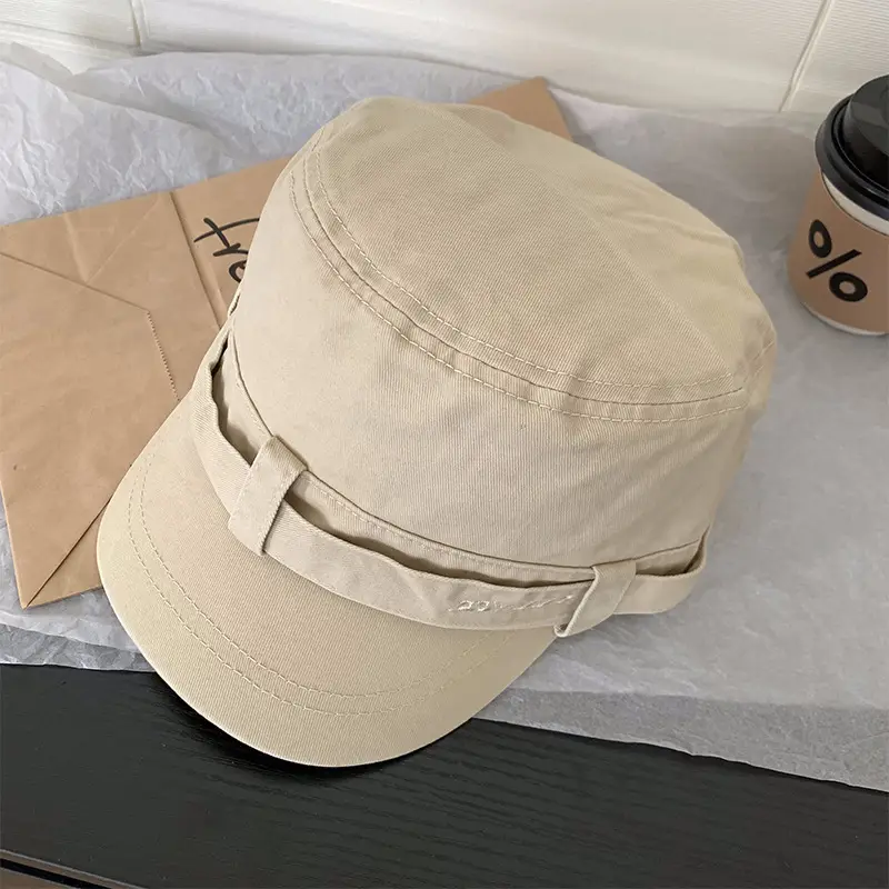 Vintage Distressed Women Flat Cap Spring Summer 2026 - Image 2