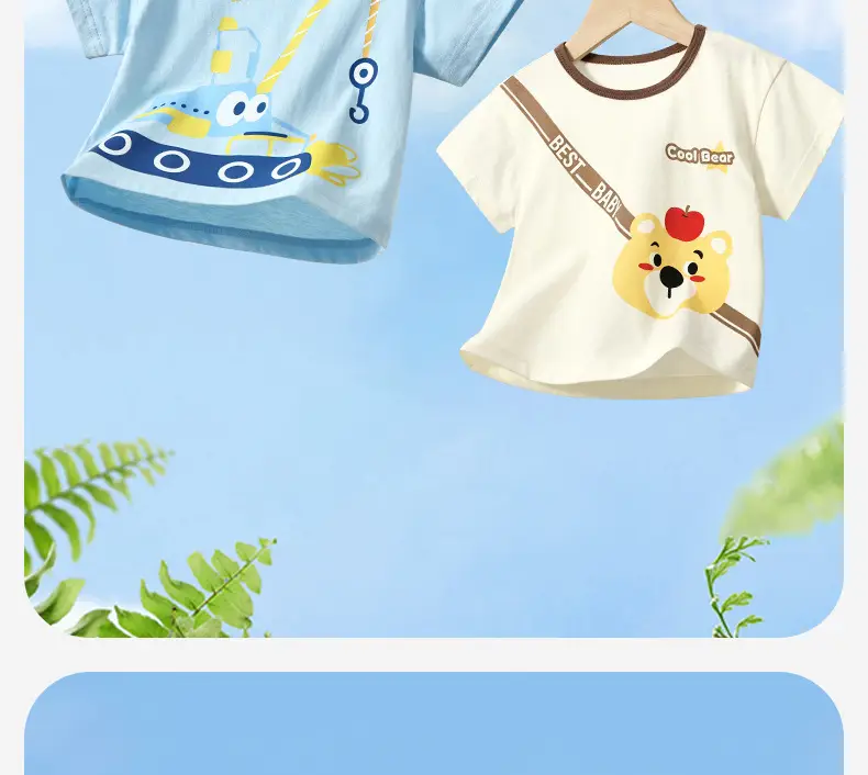 Baby's Blue Dancer Zombie Cotton T-Shirt — feature 2