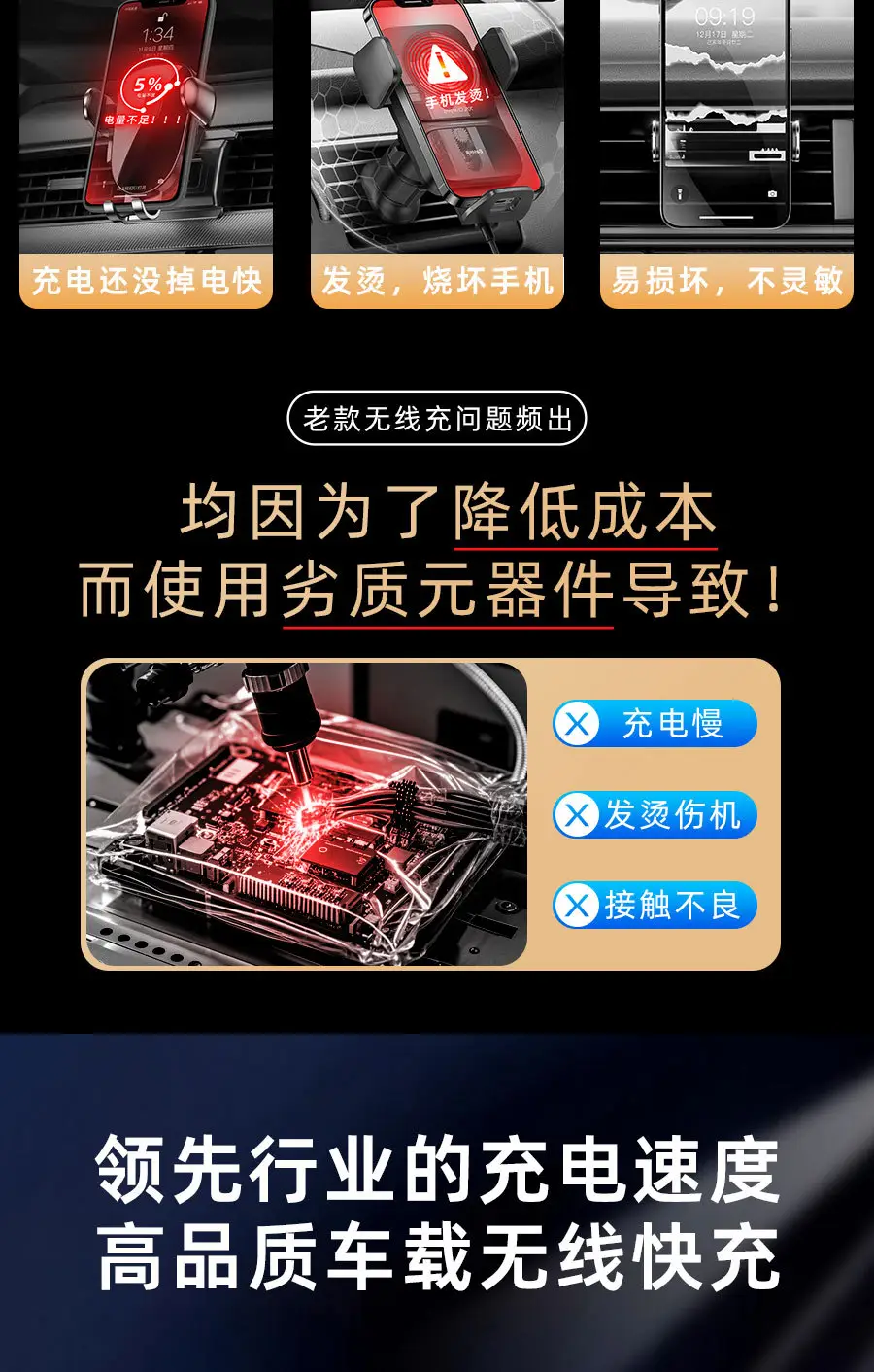 2025 New Car Wireless Phone Charger Stand TOP1 — feature 3
