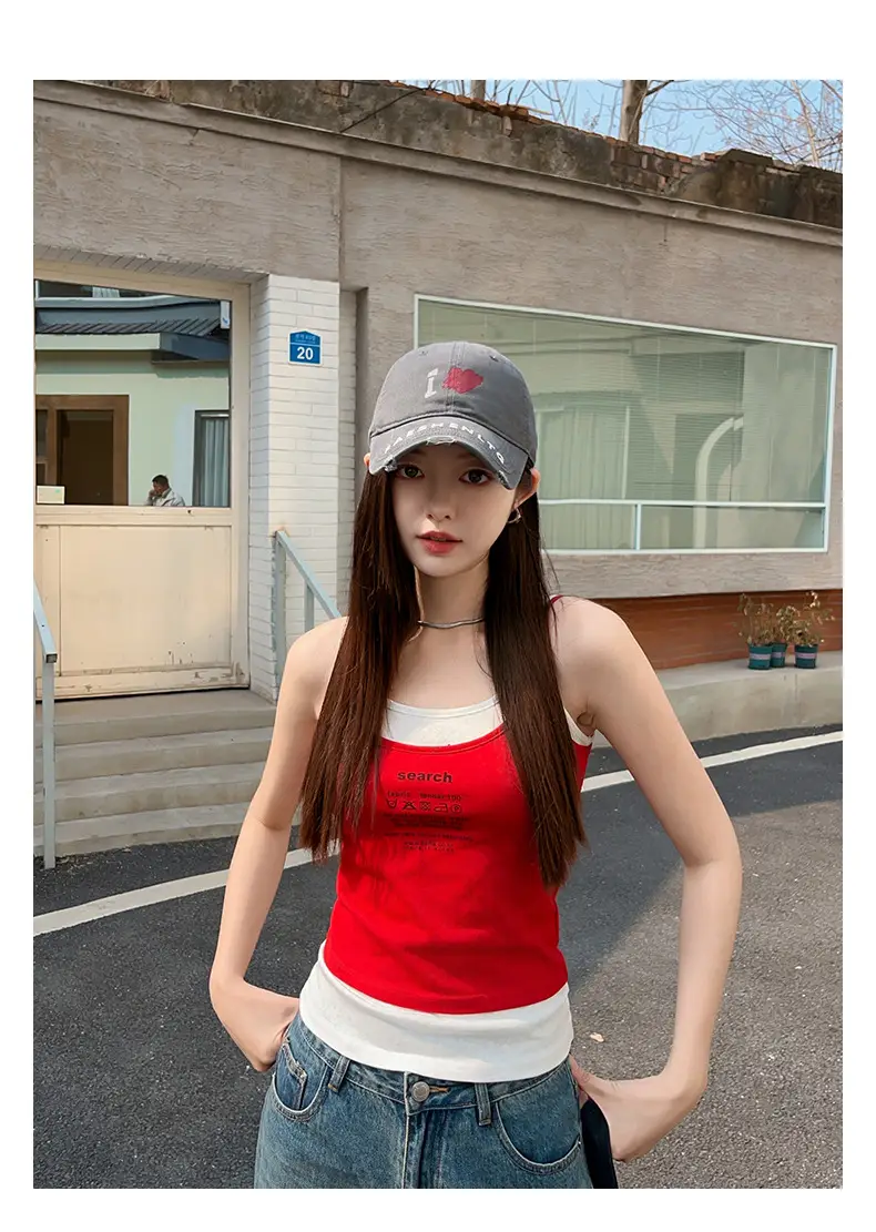 Black Spice Girl Graffiti Cap for Women Men — feature 10