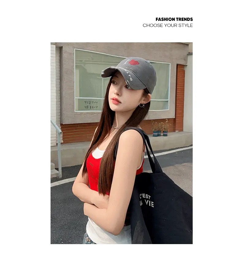 Black Spice Girl Graffiti Cap for Women Men — feature 13