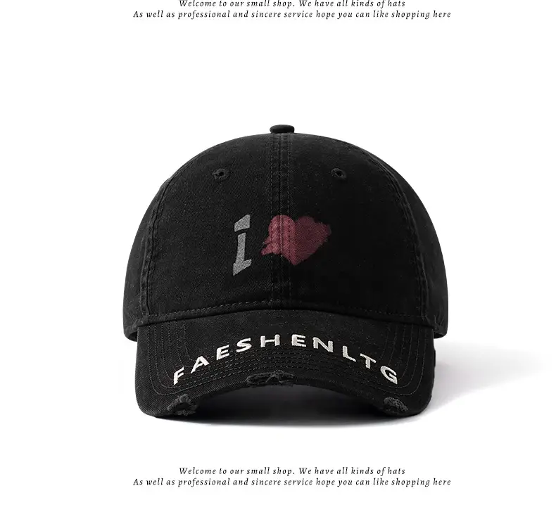 Black Spice Girl Graffiti Cap for Women Men — feature 18