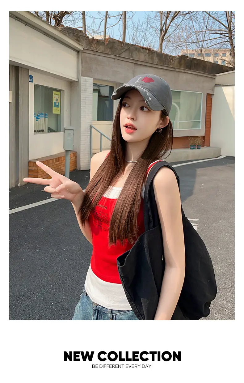 Black Spice Girl Graffiti Cap for Women Men — feature 8