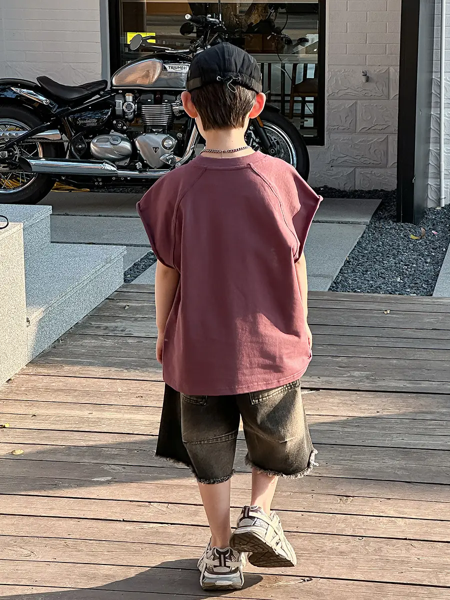 Boys Summer T-Shirt Kids Korean Style 2025 - Image 6