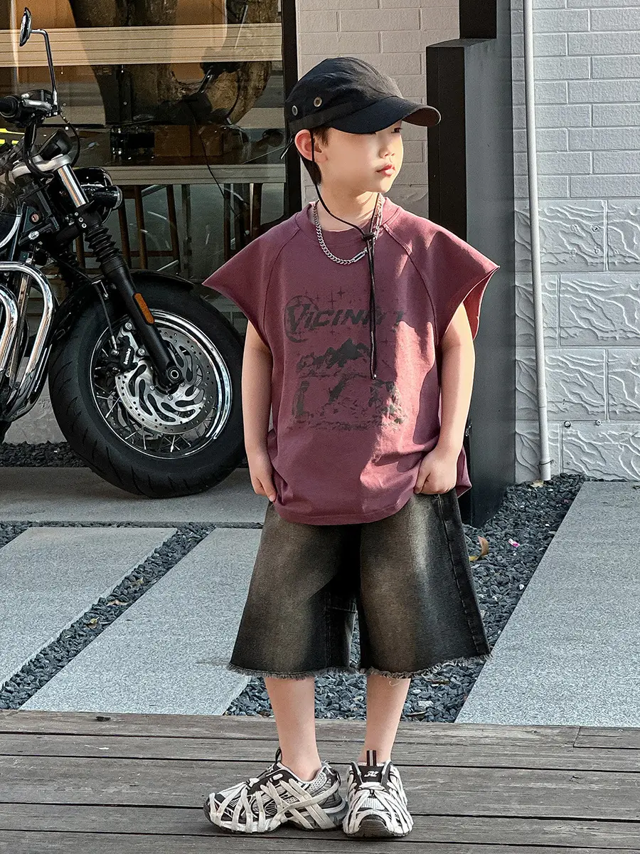 Boys Summer T-Shirt Kids Korean Style 2025 — feature 18