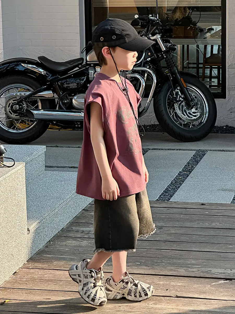 Boys Summer T-Shirt Kids Korean Style 2025 — feature 23