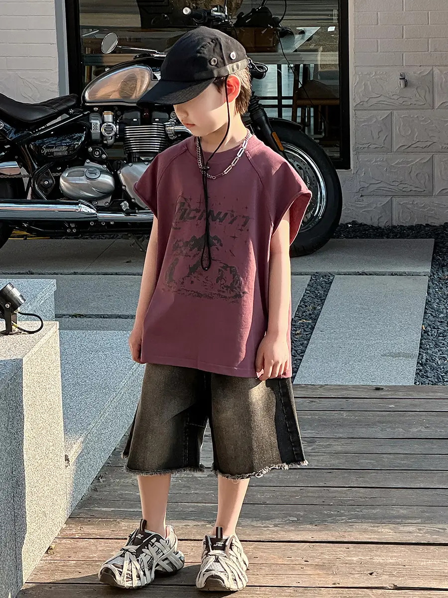 Boys Summer T-Shirt Kids Korean Style 2025 — feature 6