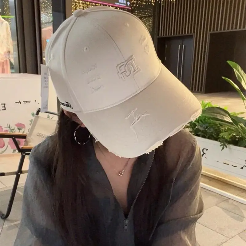 Women's 3D Letter Embroidered Baseball Cap Sunshade — feature 19