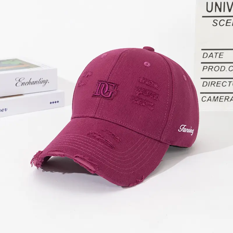 Women's 3D Letter Embroidered Baseball Cap Sunshade — feature 24