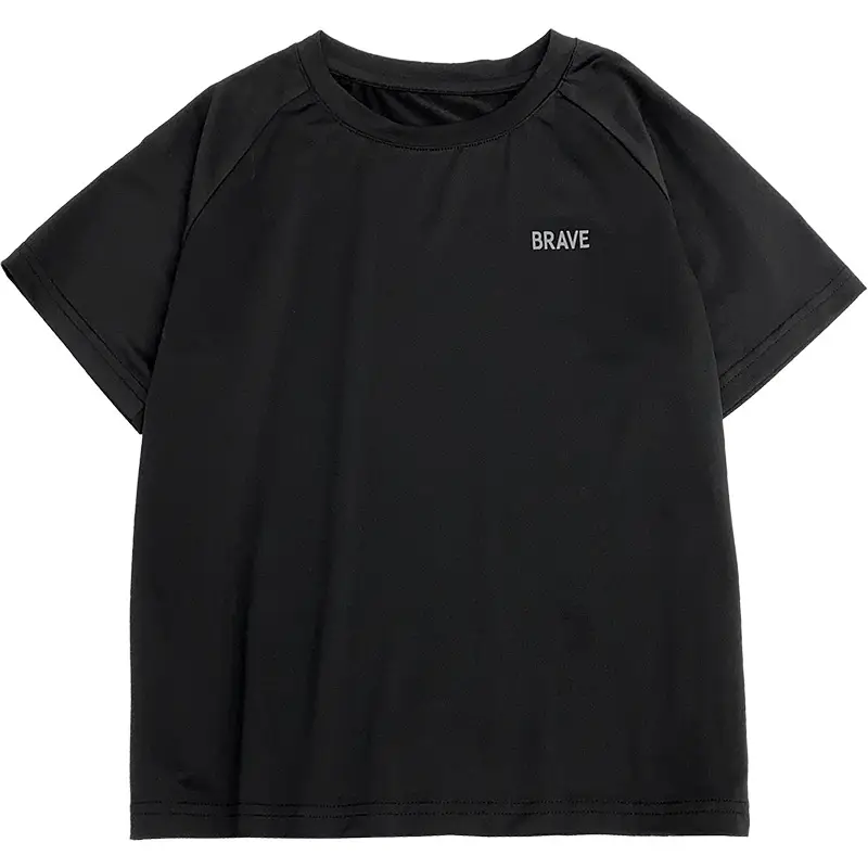 Black Haima Boys T-Shirt Striped Cotton Green White - Image 8