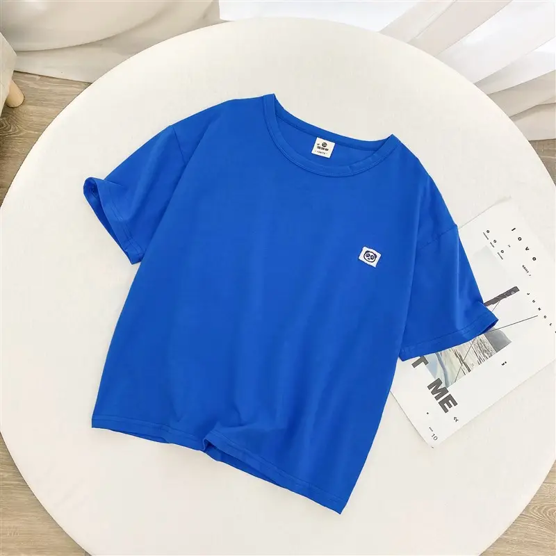 Black Haima Boys T-Shirt Striped Cotton Green White — feature 10