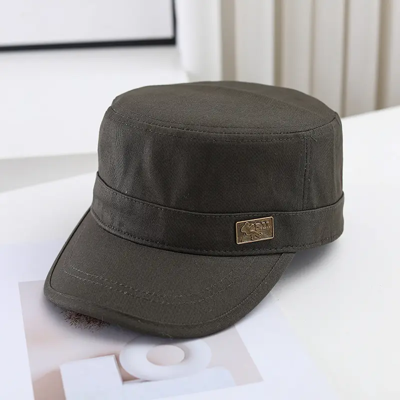 Women's Black Embroidered Baseball Cap with Wide Brim — feature 7