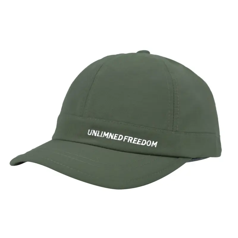 Men Baseball Cap Unlined Freedom Green 15cm