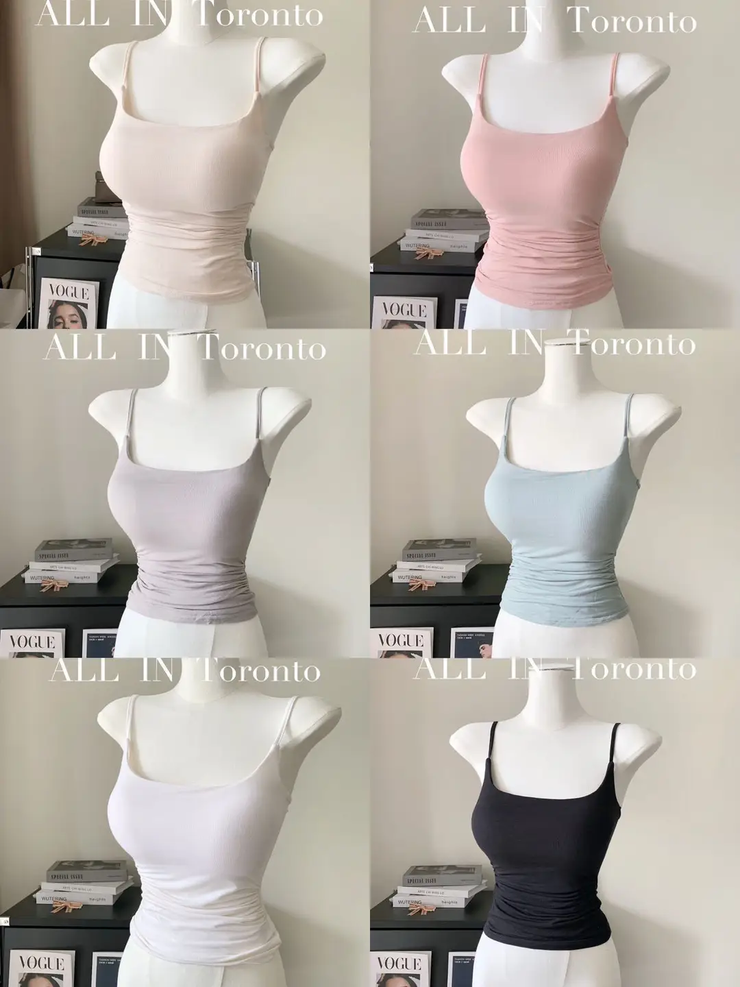 Small Fresh and Pure Small Camisole Women's Sexy Outer Wear with Chest Pad Slim Fit Pleated Base Slimming Top — feature 2