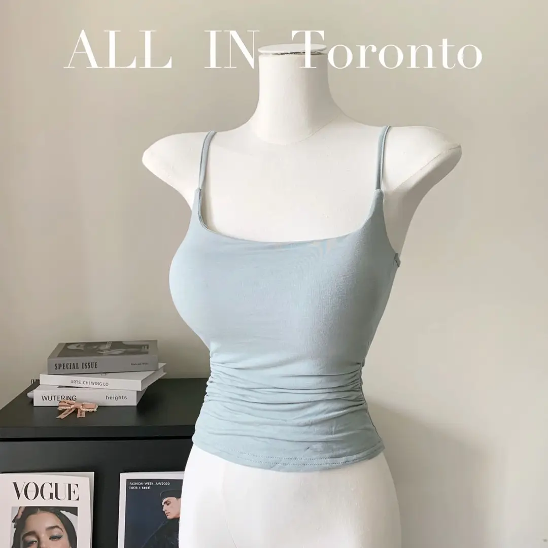 Small Fresh and Pure Small Camisole Women's Sexy Outer Wear with Chest Pad Slim Fit Pleated Base Slimming Top - Image 5