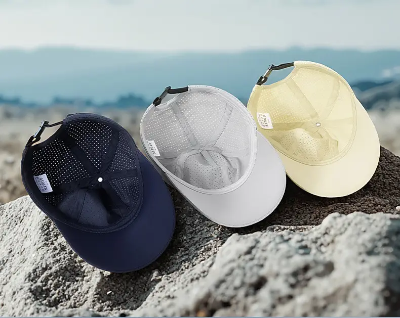 Men's Grey Perforated Baseball Cap 2025 — feature 27
