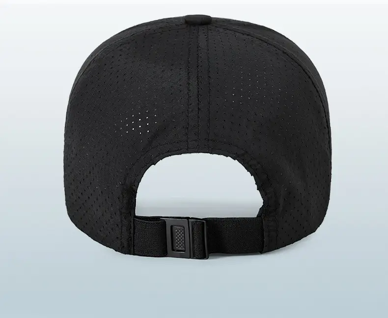 Men's Grey Perforated Baseball Cap 2025 — feature 30
