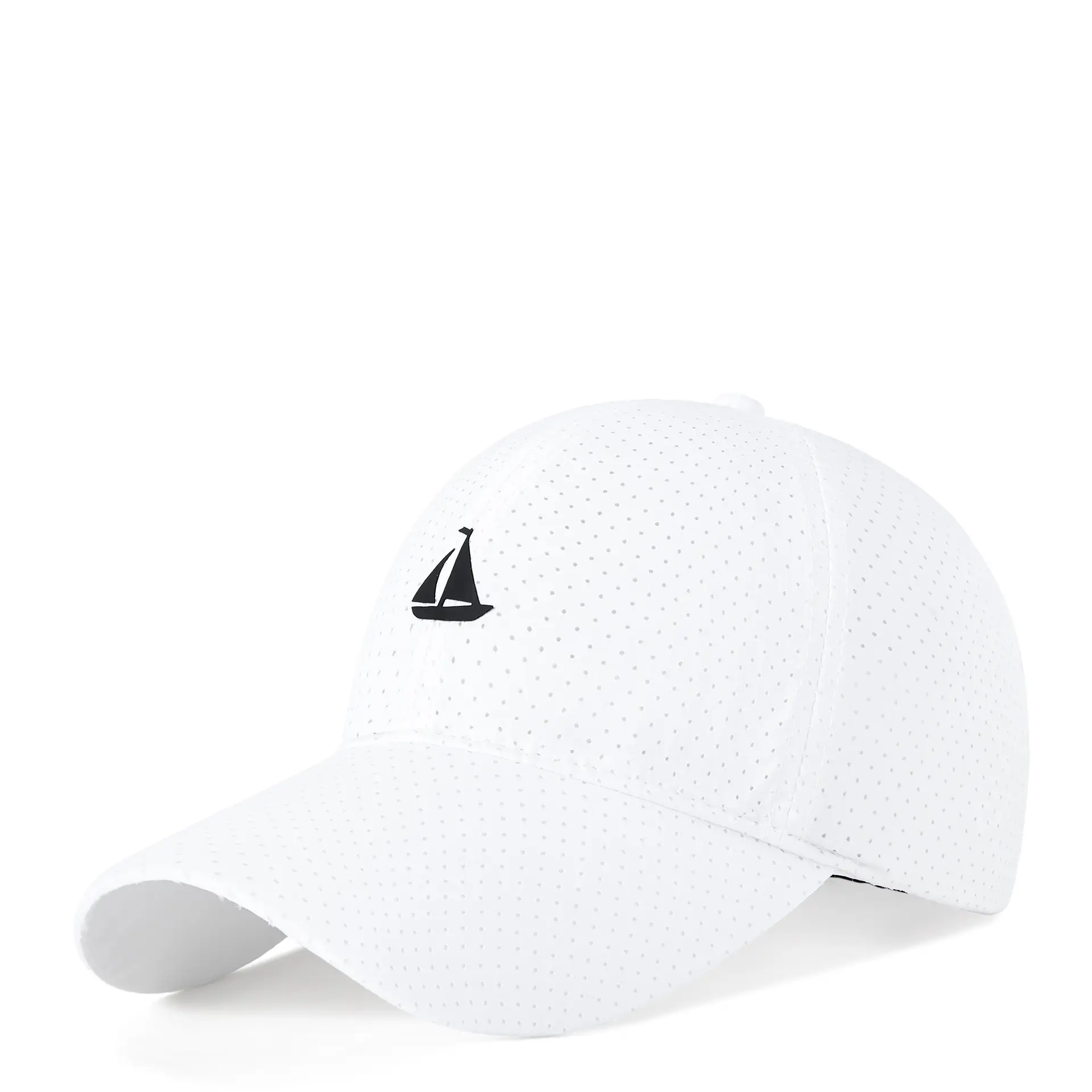 Men's Grey Perforated Baseball Cap 2025 - Image 3