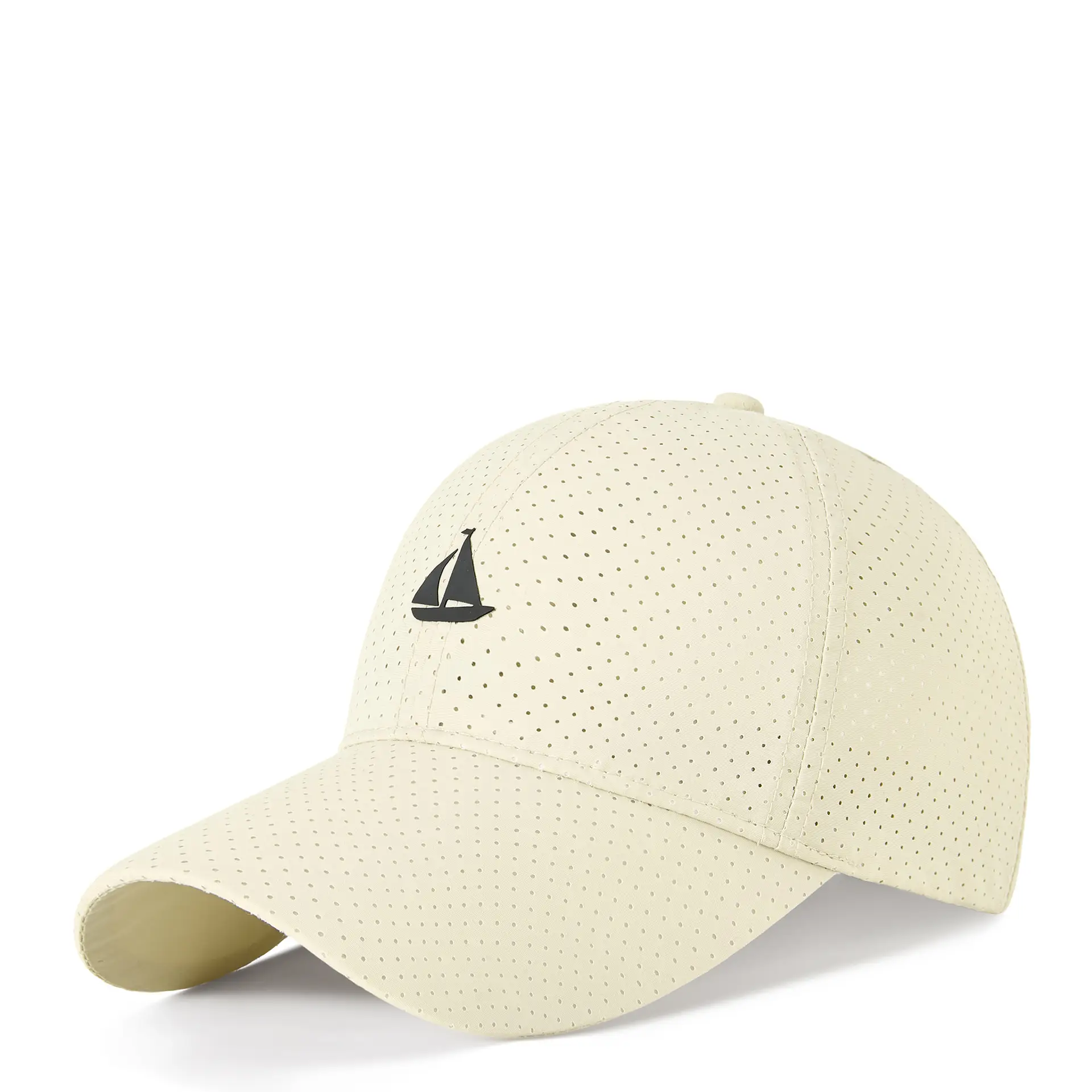 Men's Grey Perforated Baseball Cap 2025 - Image 8
