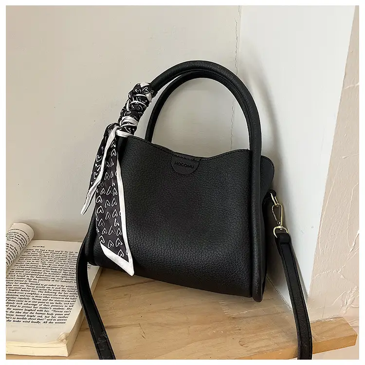 Women's Brown Cowhide Crossbody Scarf Bag 2025 — feature 34