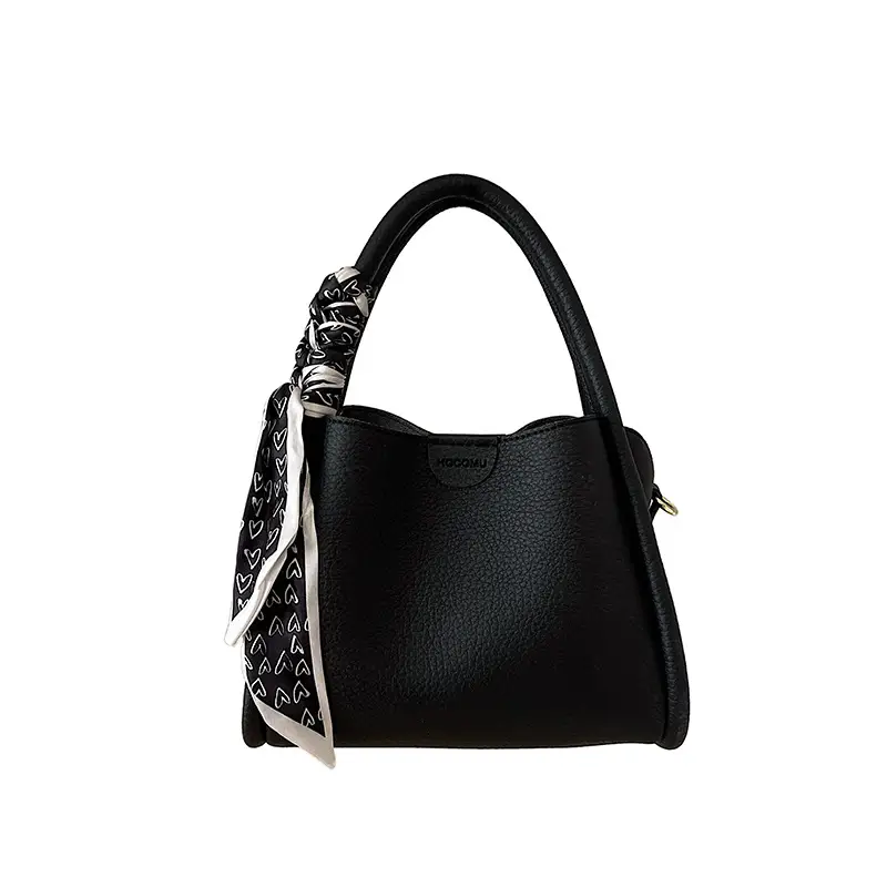 Women's Brown Cowhide Crossbody Scarf Bag 2025