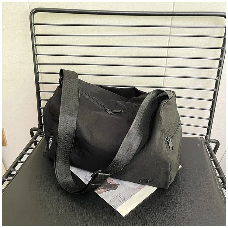 Women's Large Capacity Beige Shoulder Bag 2025 - Image 2