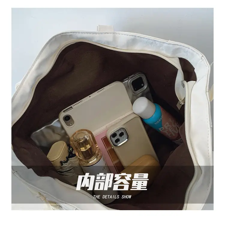 Transparent Two-Dimensional Tote Bag for Women — feature 9