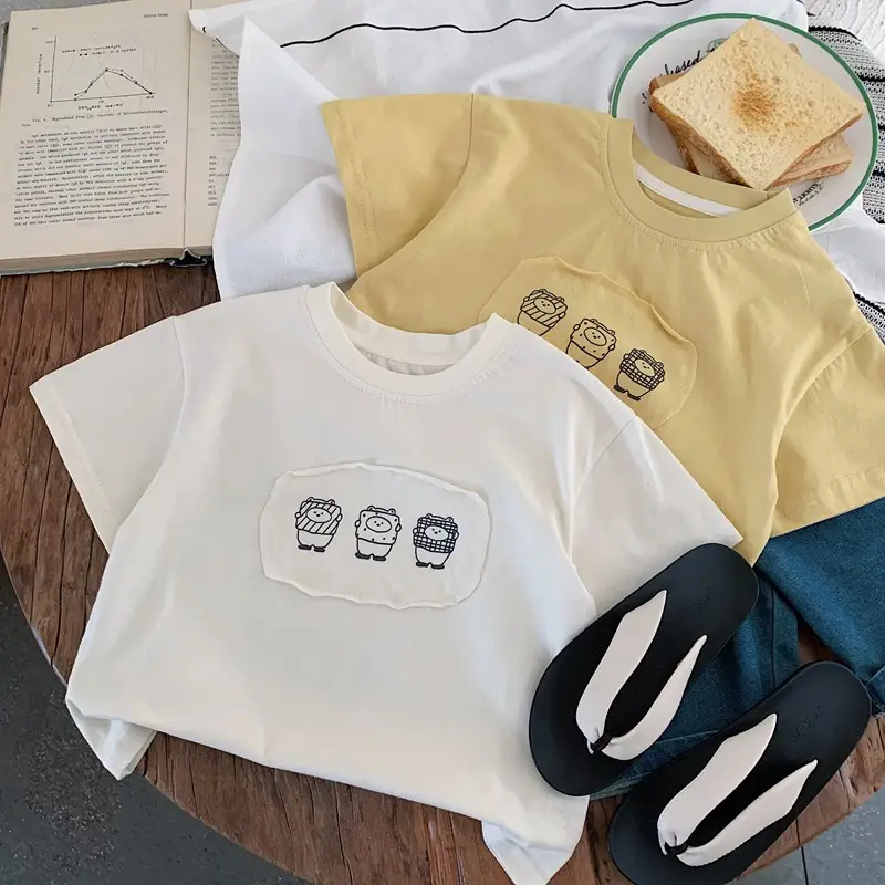 Giant Cartoon T-Shirt for Boys Summer Wear — feature 1