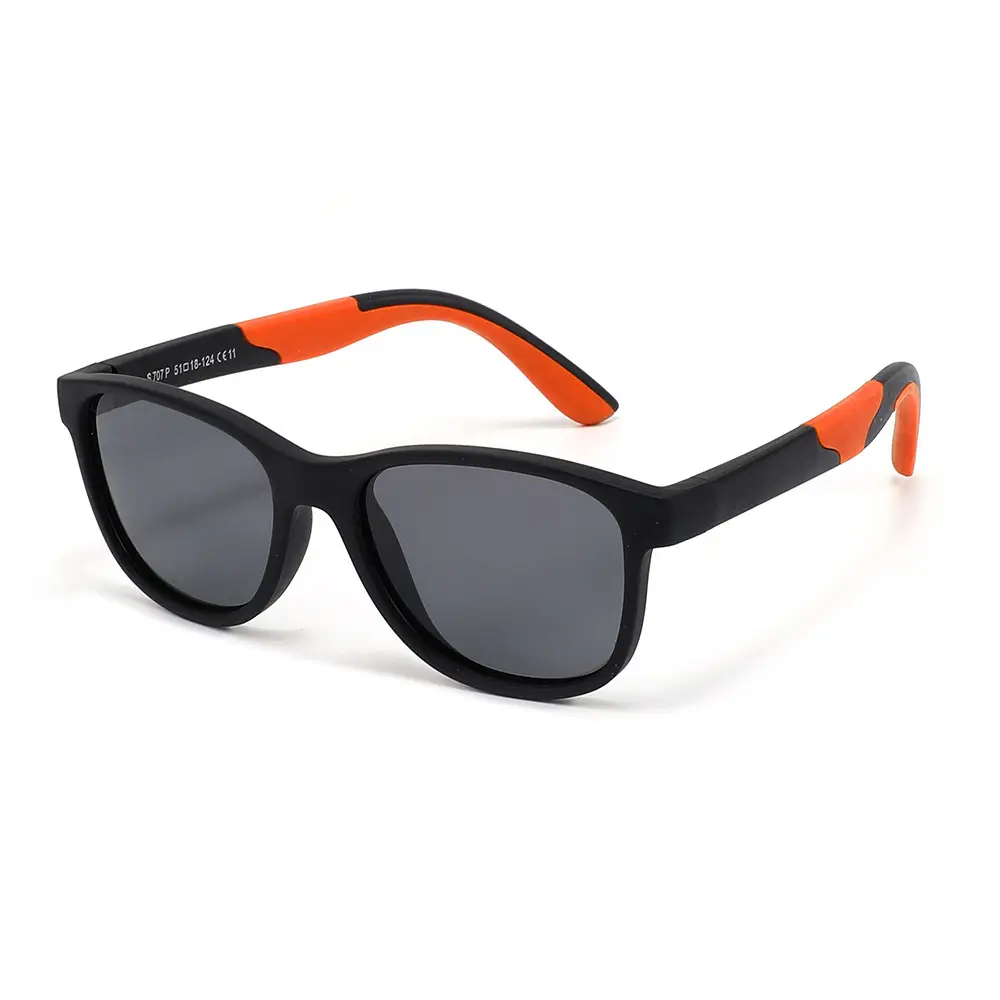 2025 Kids Sunglasses Anti-UV Cycling Blue Yellow