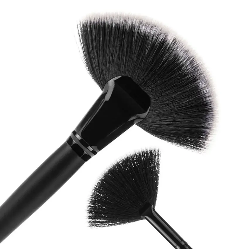 32 Black Crocodile Brush Set Wooden Handles Full Beauty Tools β feature 8