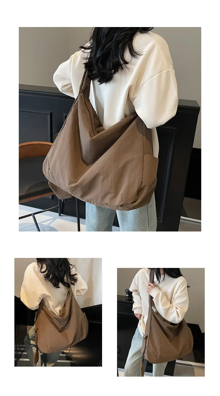 Lightweight Travel Bag Large Capacity Casual Shoulder Crossbody — feature 12