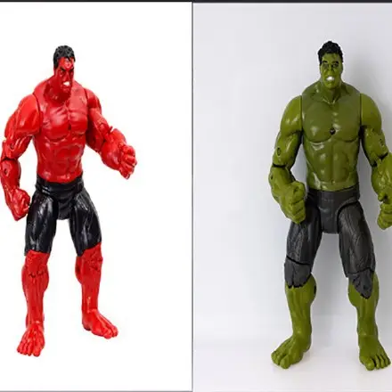 Avengers Hero Iron Man Spider-Man Hulk Thanos Joints Movable Ornament Hand Model Toy