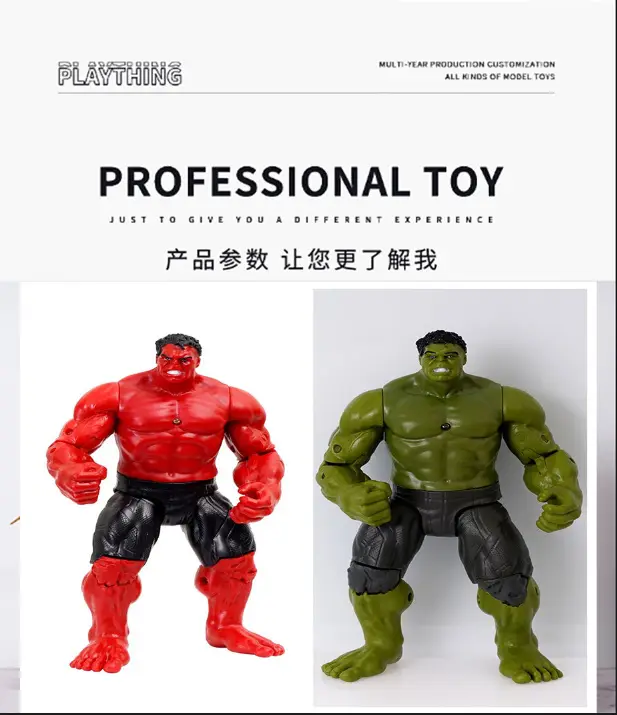 Avengers Hero Iron Man Spider-Man Hulk Thanos Joints Movable Ornament Hand Model Toy — feature 8