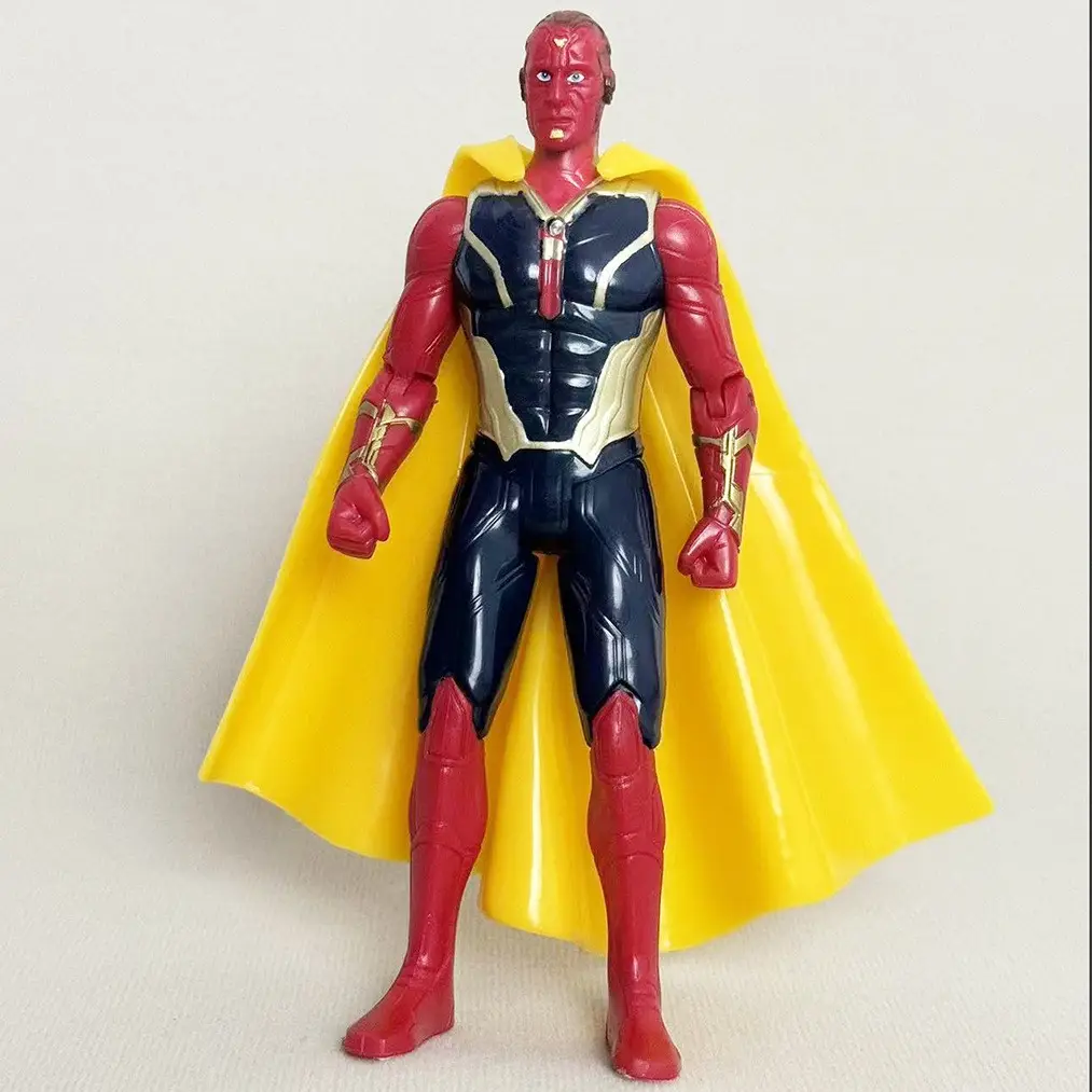 Avengers Hero Iron Man Spider-Man Hulk Thanos Joints Movable Ornament Hand Model Toy