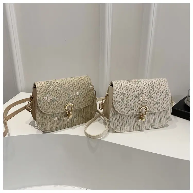 Korean Style Woven Crossbody Bag 2025 Spring — feature 22