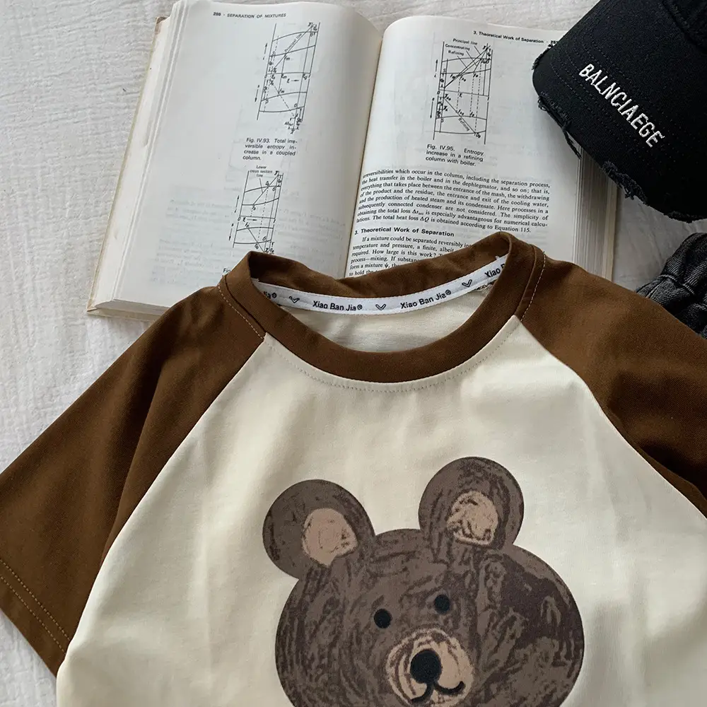 New Boys T-Shirt Bear Print Summer 2025 — feature 5