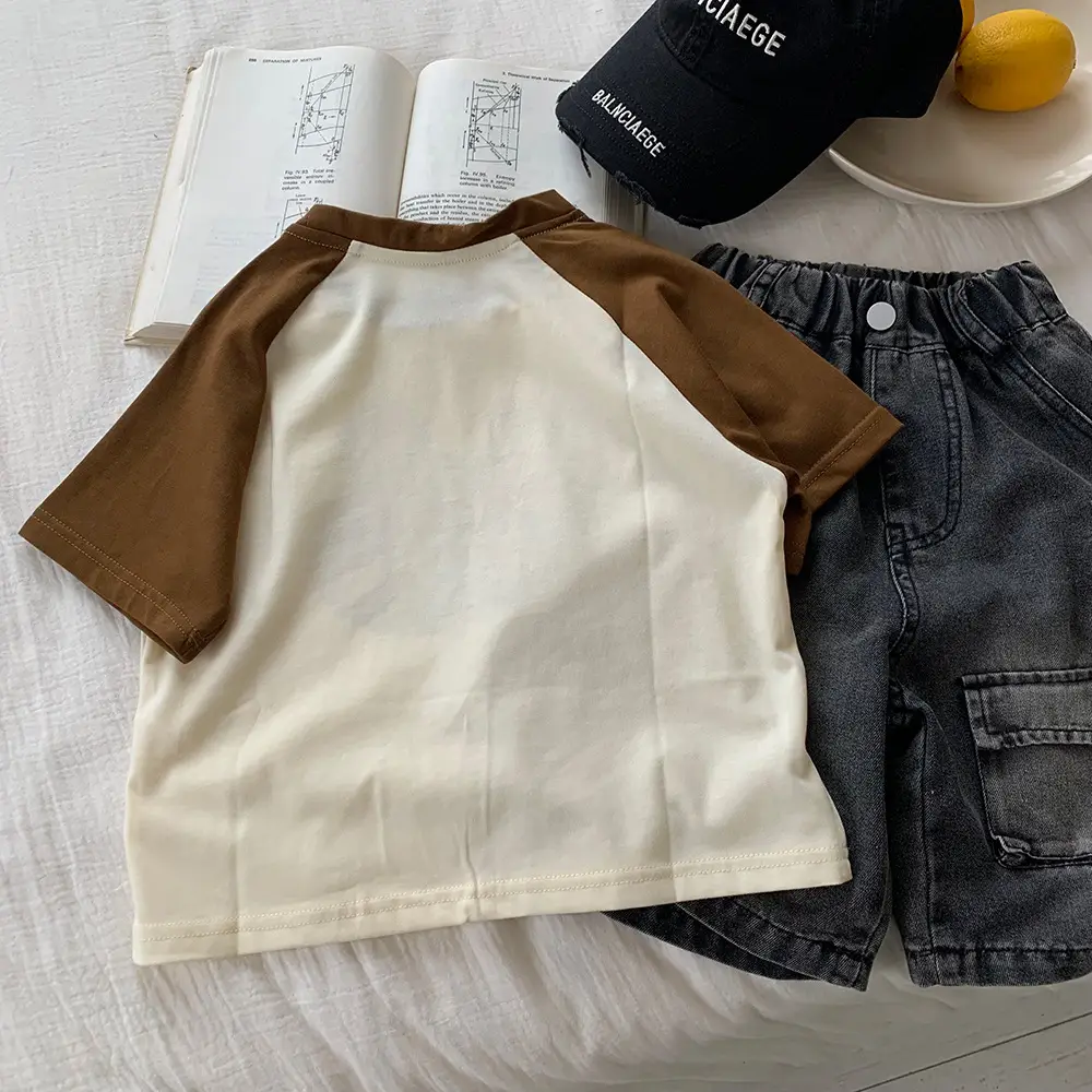 New Boys T-Shirt Bear Print Summer 2025 — feature 7