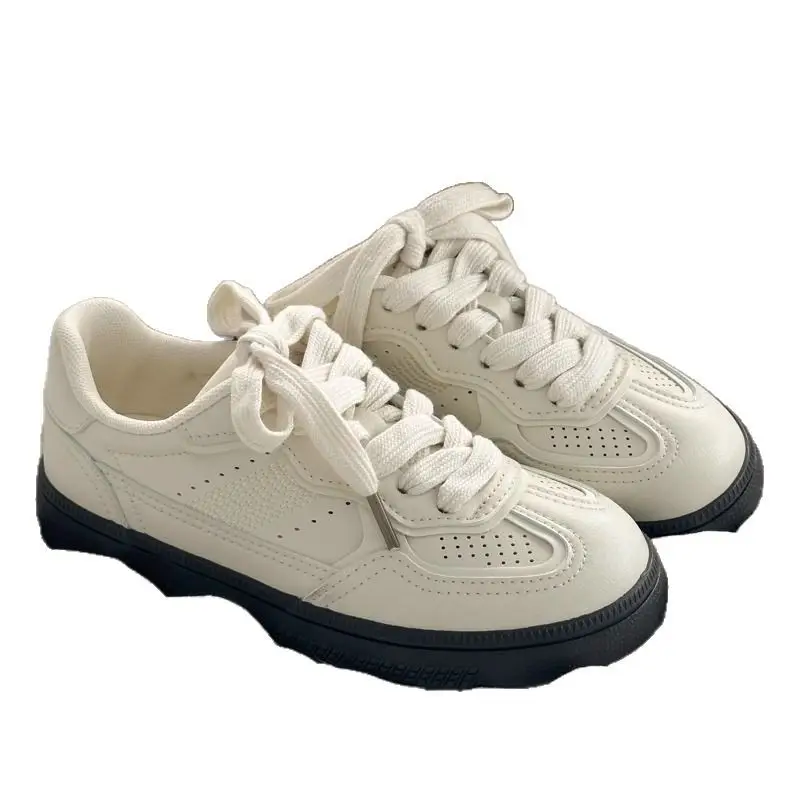 Women's White Flat Skechers Casual Shoes 2025 - Image 6