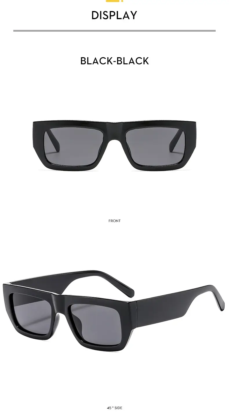 Fangchao Brand White Sunglasses for Men Women — feature 13